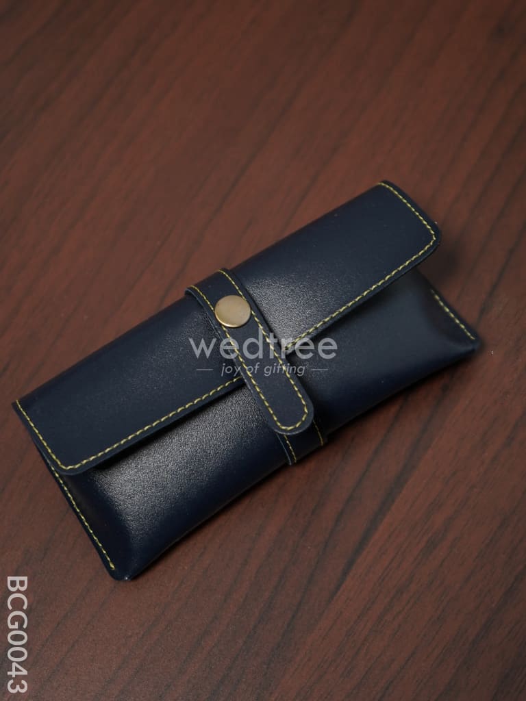 Corporate Gift - Bi Fold Lather Wallet Combo Blue Bcg0043 Office Utility