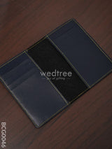 Corporate Gift - Bi Fold Lather Wallet Combo -Blue Bcg0046 Office Utility