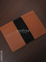 Corporate Gift - Bi Fold Lather Wallet Combo Tan Bcg0047 Office Utility