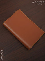 Corporate Gift - Bi Fold Lather Wallet Combo Tan Bcg0047 Office Utility