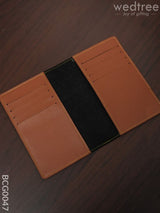 Corporate Gift - Bi Fold Lather Wallet Combo Tan Bcg0047 Office Utility