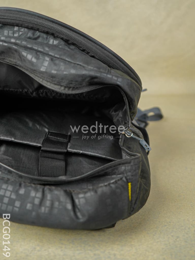 Corporate Gift - Black Coloured Backpack Bcg0149 Branding