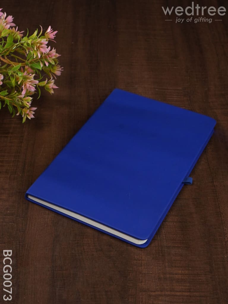 Corporate Gift - Blue Flask & Diary With Pen Set Bcg0073 Office Utility