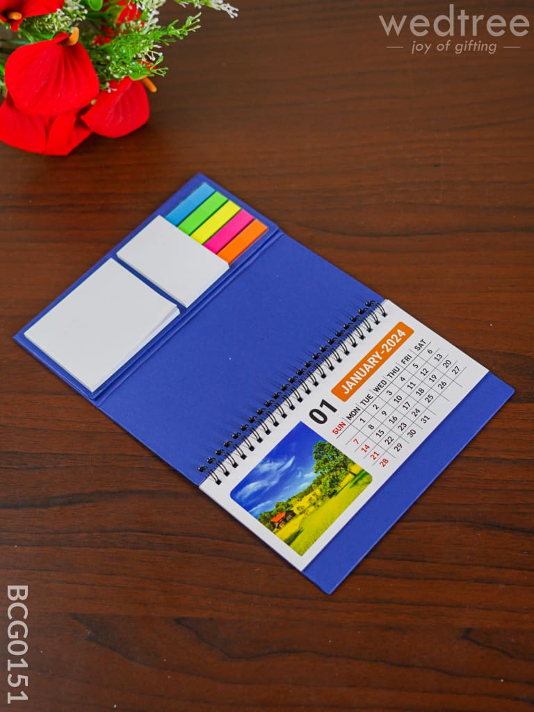 Corporate Gift - Calendar With Sticky Notes Bcg0151 Office Utility