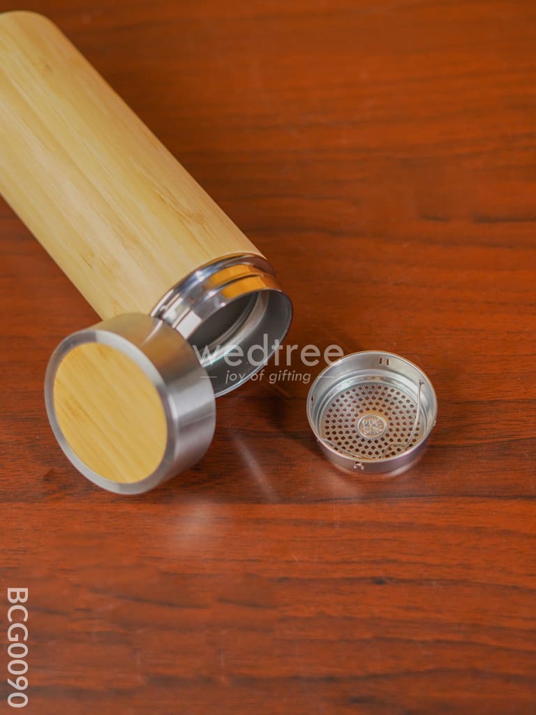 Corporate Gift - Eco Friendly Bamboo (450Ml) Flask Bcg0090 Office Utility