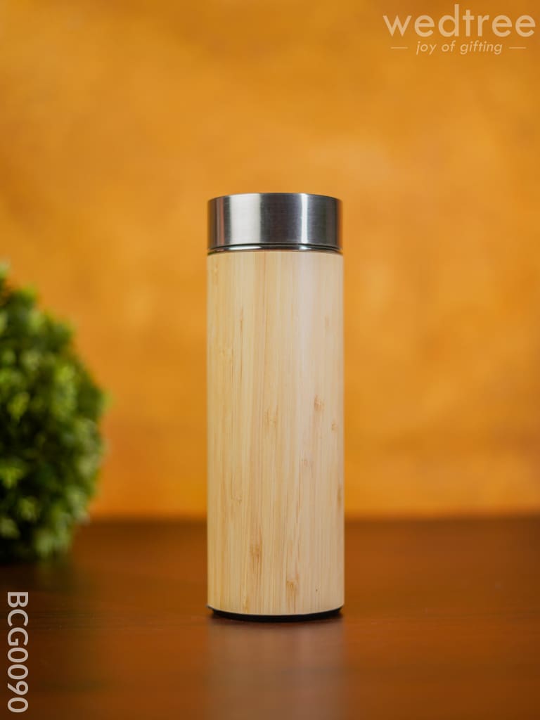 Corporate Gift - Eco Friendly Bamboo (450Ml) Flask Bcg0090 Office Utility