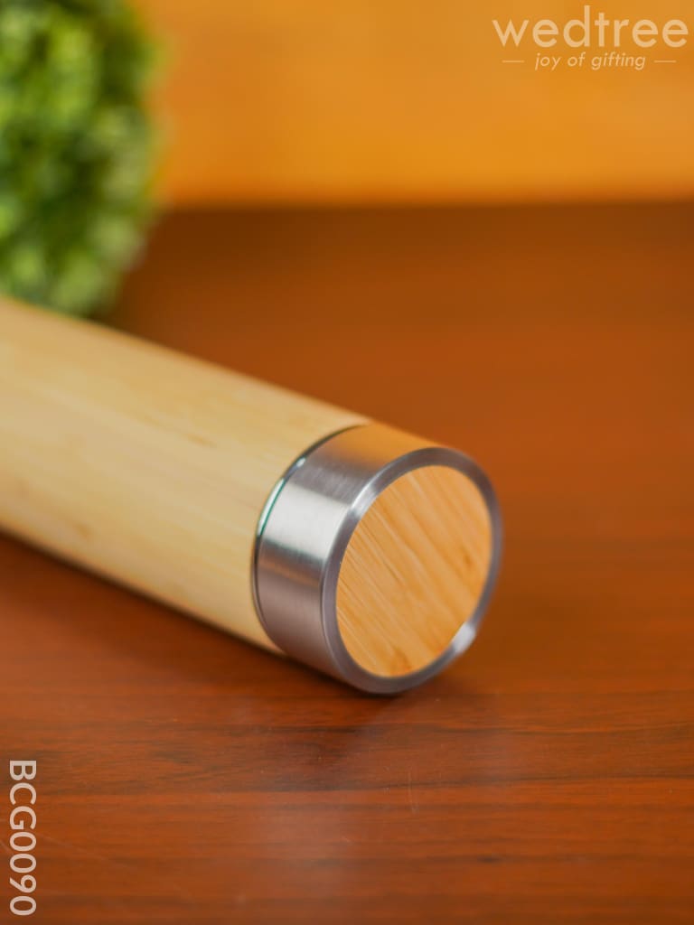 Corporate Gift - Eco Friendly Bamboo (450Ml) Flask Bcg0090 Office Utility