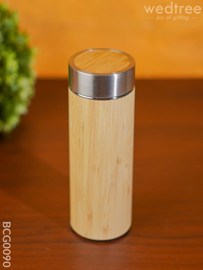 Corporate Gift - Eco Friendly Bamboo (450Ml) Flask Bcg0090 Office Utility