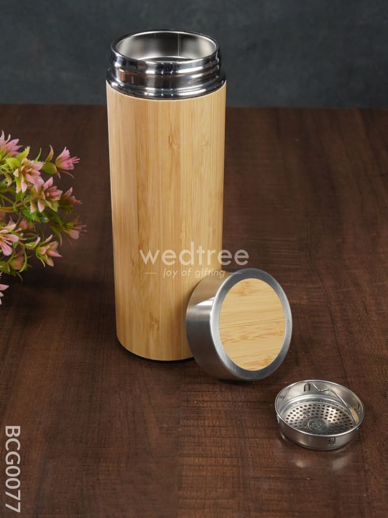 Corporate Gift - Eco Friendly Bamboo (500 Ml) Flask Bcg0077 Office Utility