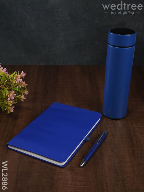 Corporate Gift - Flask & Diary With Pen Set Wl2886 Gifts