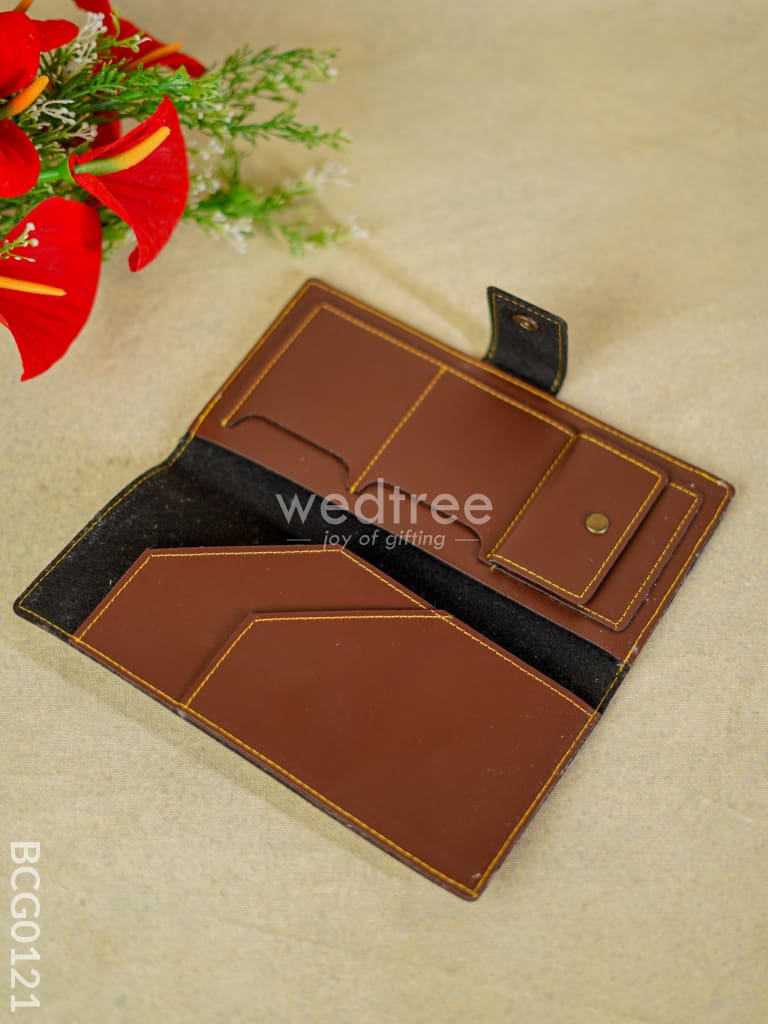 Corporate Gift - Passport Holder Combo Brown Bcg0121 Office Utility