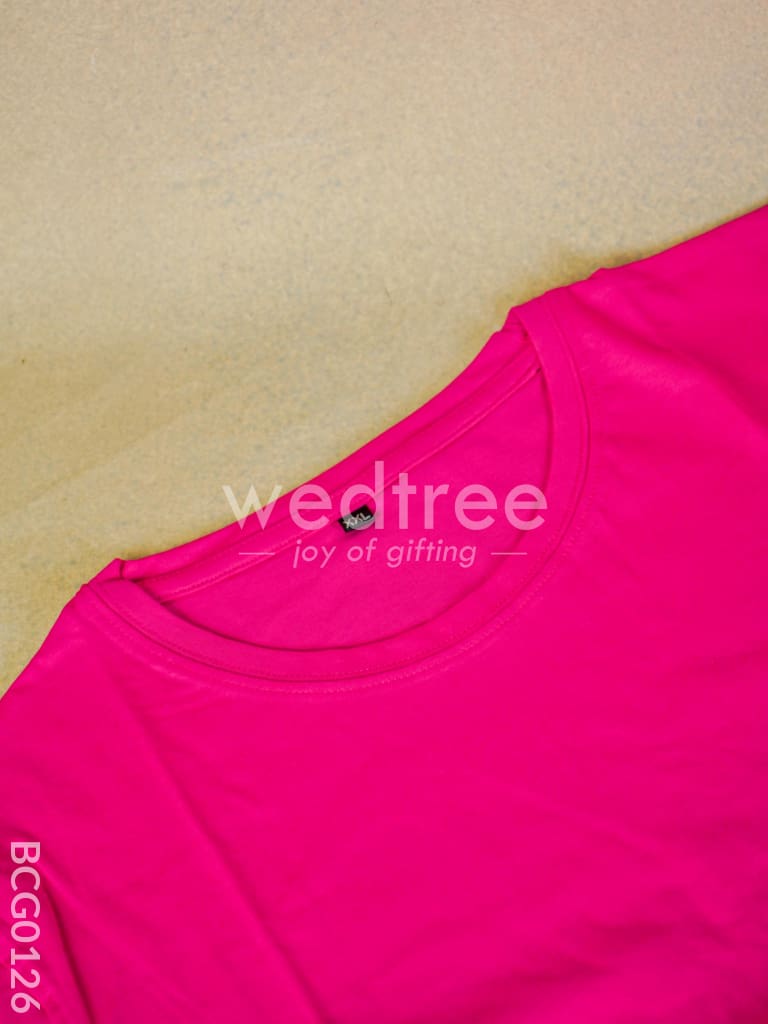 Corporate Gift - Printed Plain T Shirt Bcg0126 Branding