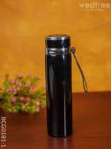 Corporate Gift - Stainless Steel Bottle Bcg0181 Black Office Utility