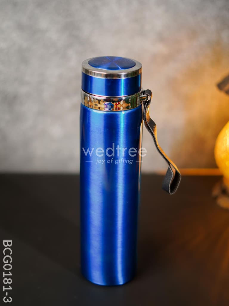 Corporate Gift - Stainless Steel Bottle Bcg0181 Blue Office Utility