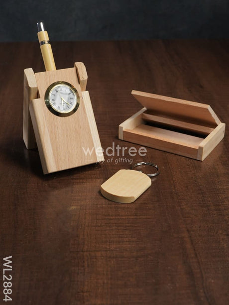 Corporate Gift - Wooden 3 In 1 Set Wl2884 Gifts