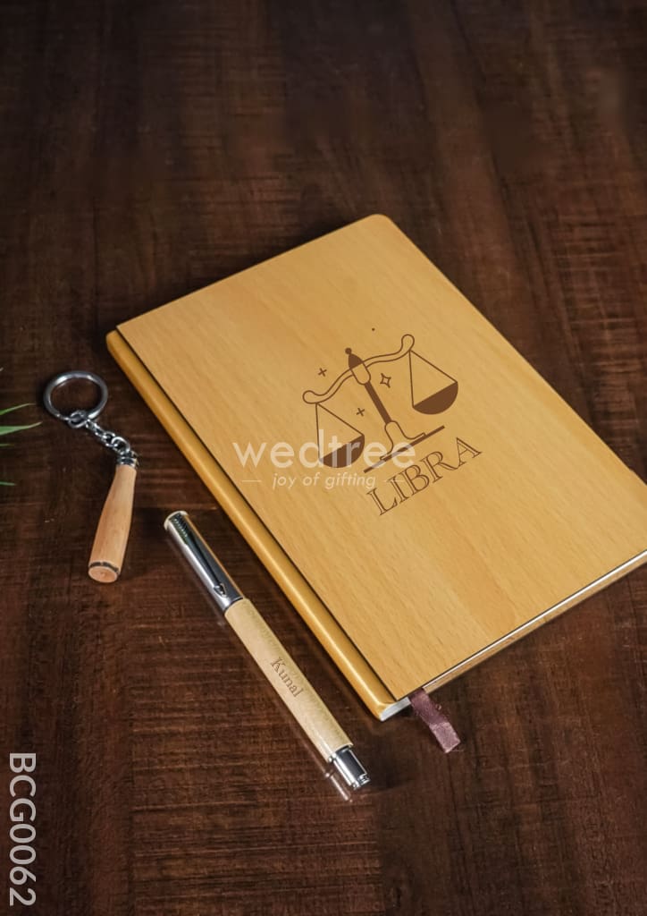 Corporate Gift - Wooden Diary Set Bcg0062 Diaries & Notepads