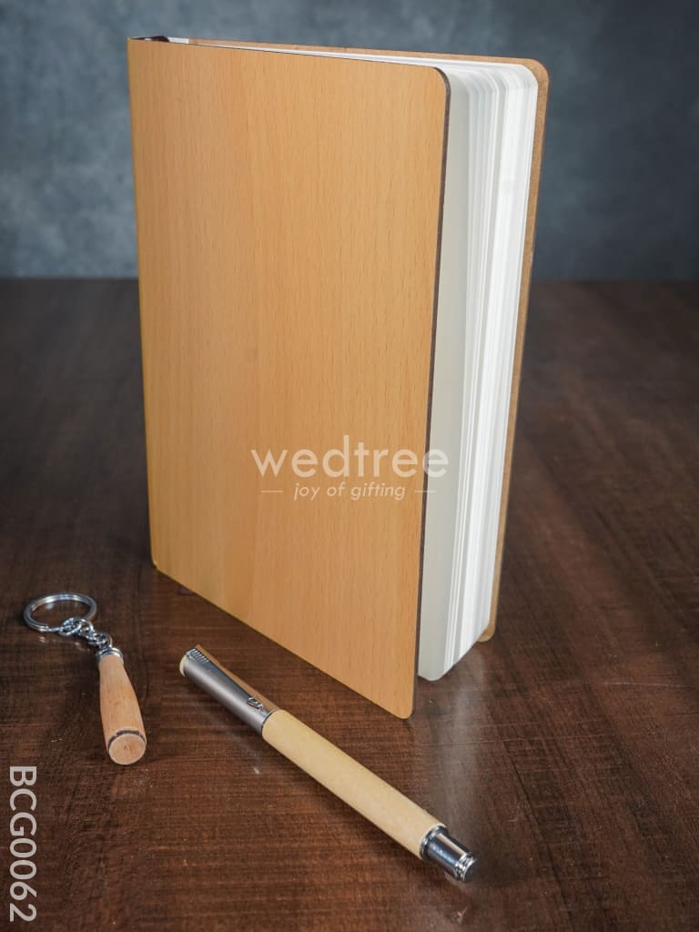 Corporate Gift - Wooden Diary Set Bcg0062 Office Utility