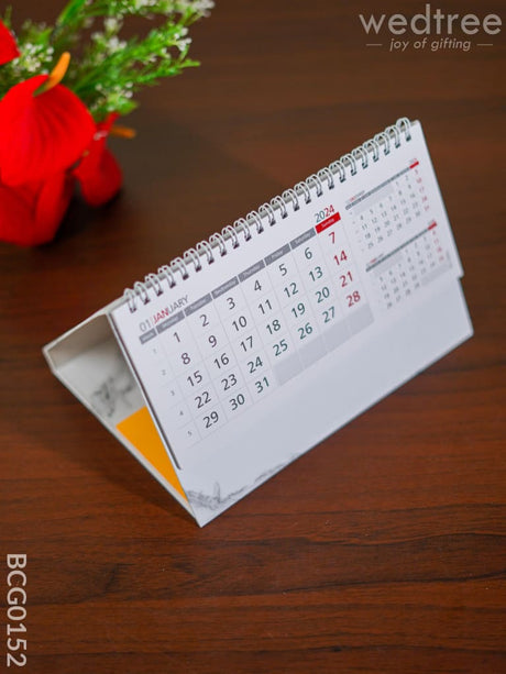 Corporate Gifts - Sticky Note Pad With Calendar Bcg0152 Office Utility