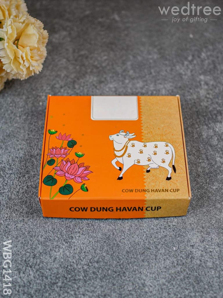 Cow Dung Havan Cup - Wbg1418 Aromatics