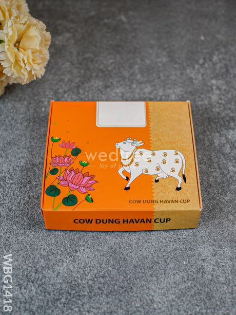 Cow Dung Havan Cup - Wbg1418 Aromatics