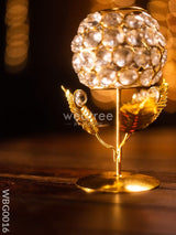 Crystal T Light Holder (Small) - Wbg0016 Candles