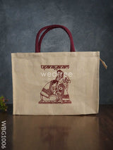 Customizable Printed Juco Bag - Upanayanam Wbg1006 Jute Bags