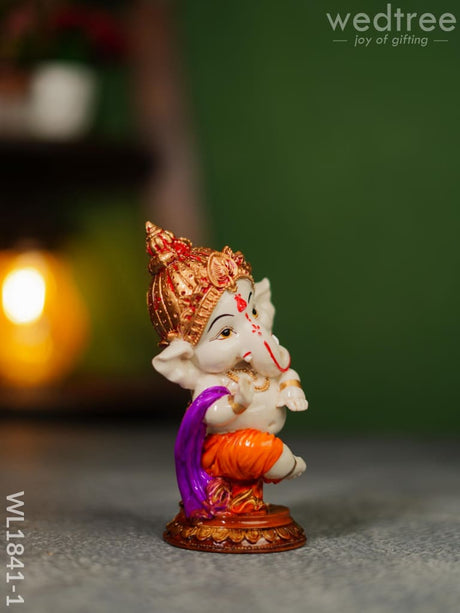 Cute Dancing Ganesh - Wl1841-1 Home Decors