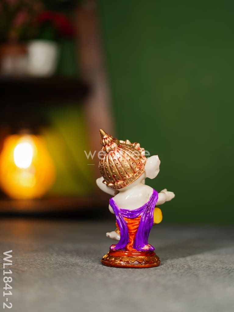 Cute Dancing Ganesh - Wl1841-2 Home Decors