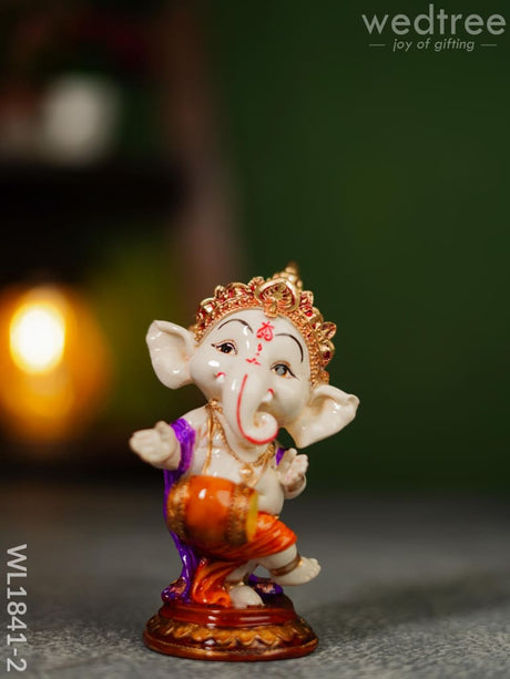 Cute Dancing Ganesh - Wl1841-2 Home Decors