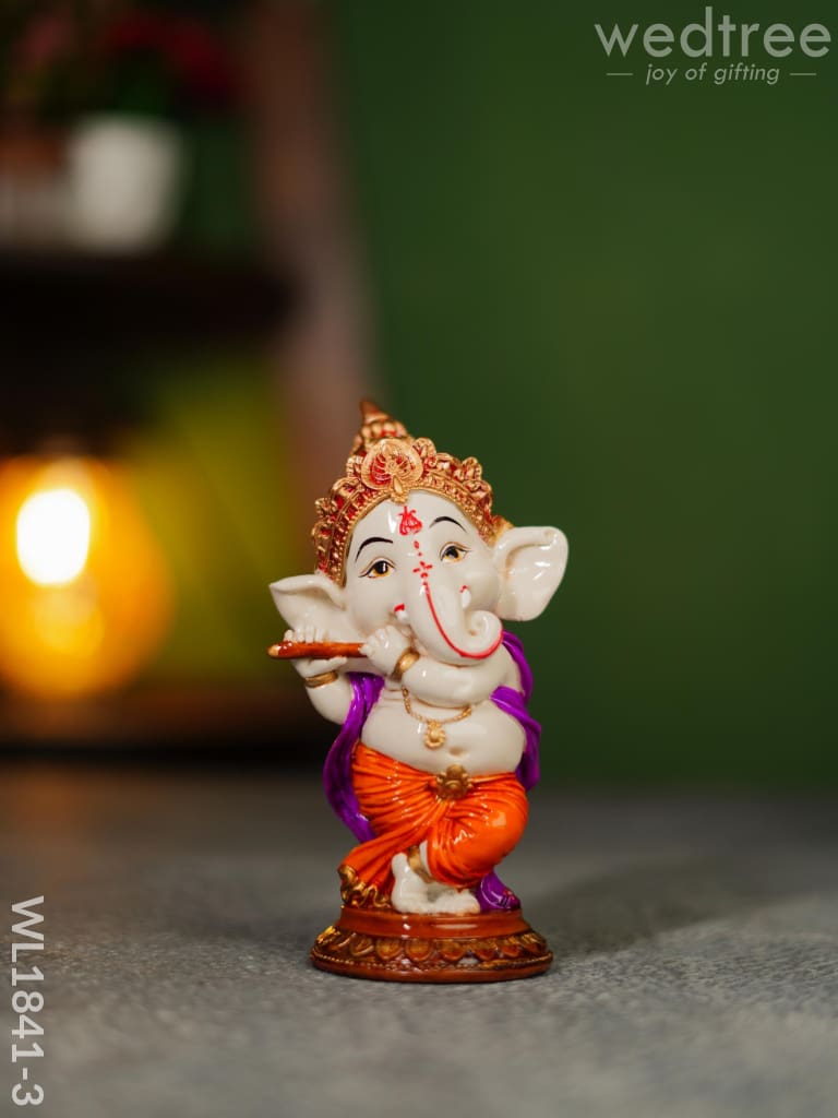 Cute Dancing Ganesh - Wl1841-3 Home Decors