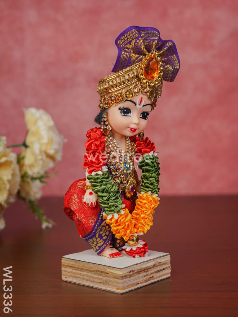 Cute Krishna Doll - 8 Inch Wl3336 Dolls