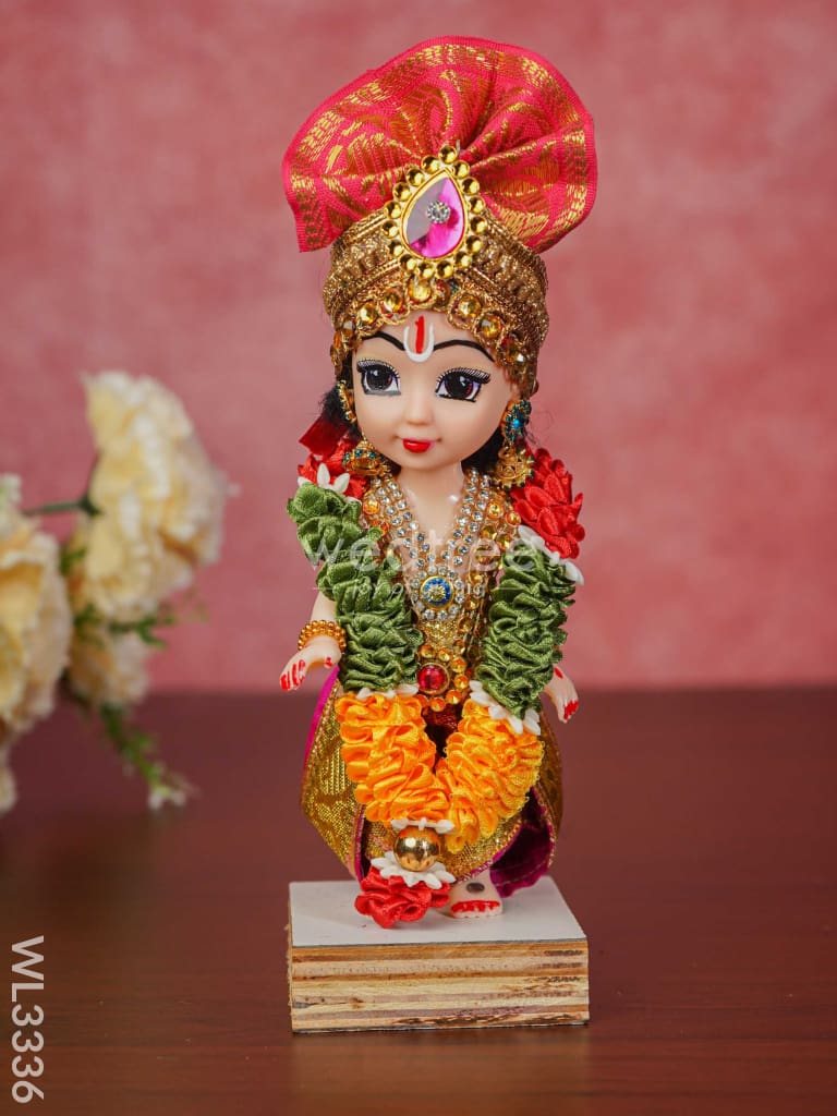 Cute Krishna Doll - 8 Inch Wl3336 Dolls