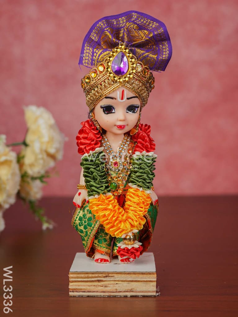 Cute Krishna Doll - 8 Inch Wl3336 Dolls