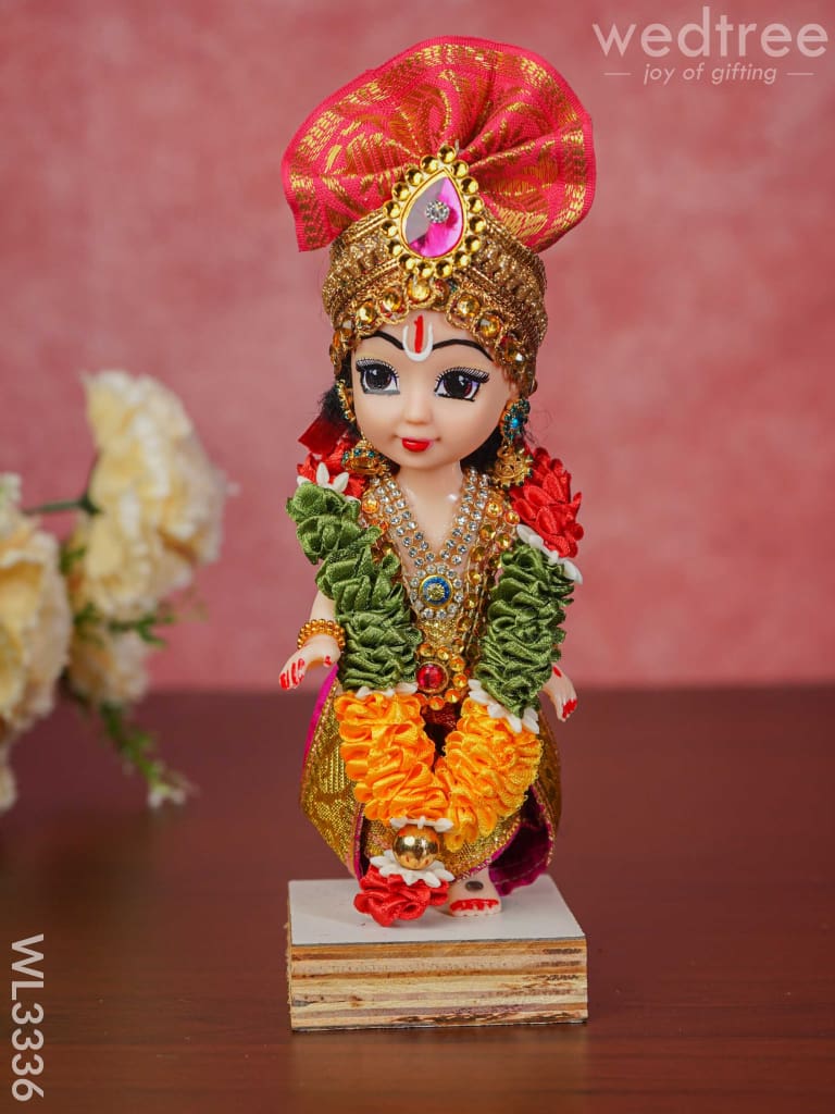 Cute Krishna Doll - 8 Inch Wl3336 Dolls