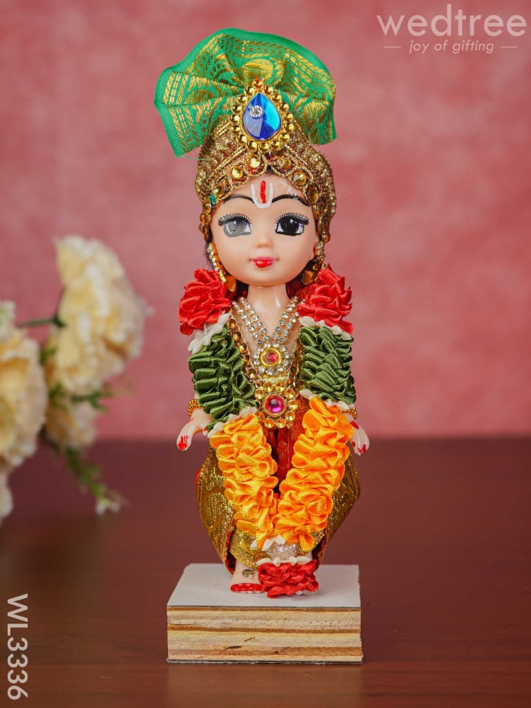 Cute Krishna Doll - 8 Inch Wl3336 Dolls