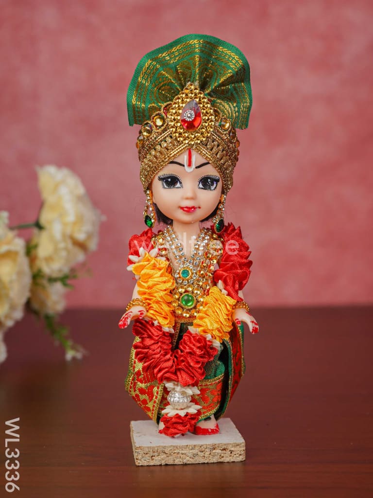 Cute Krishna Doll - 8 Inch Wl3336 Dolls