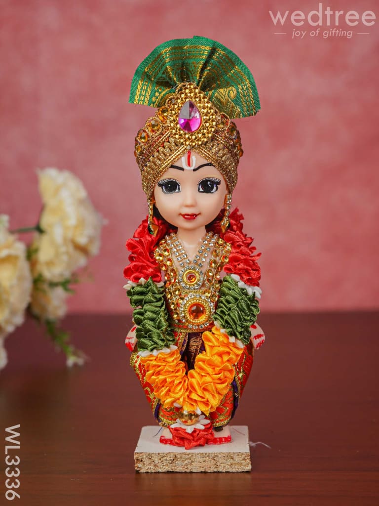 Cute Krishna Doll - 8 Inch Wl3336 Dolls