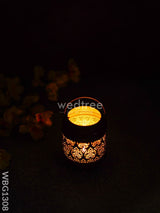 Cylindrical Votive With Handle - Wbg1308 Diyas & Candle Holders