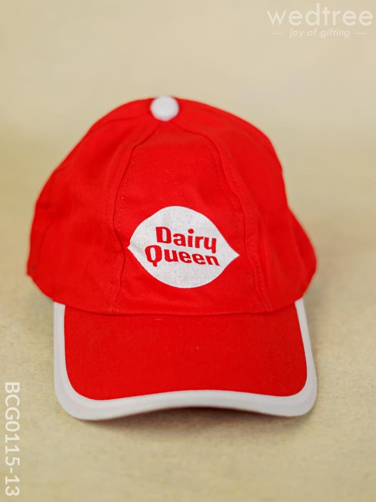 Dairy Queen Printed Cap - Bcg0115-13 Branding