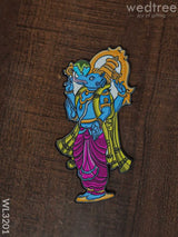 Dasavatharam Fridge Magnet Set - Wl3201 Wooden Decor