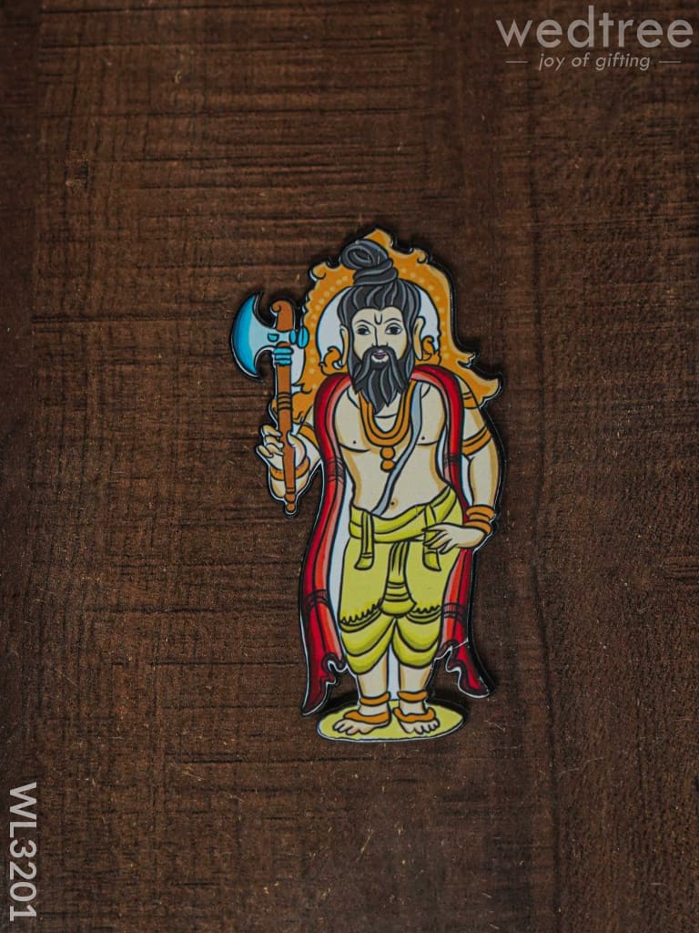 Dasavatharam Fridge Magnet Set - Wl3201 Wooden Decor