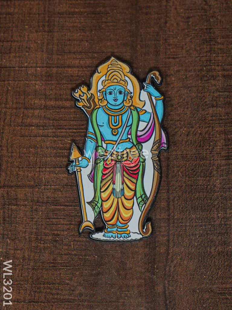 Dasavatharam Fridge Magnet Set - Wl3201 Wooden Decor