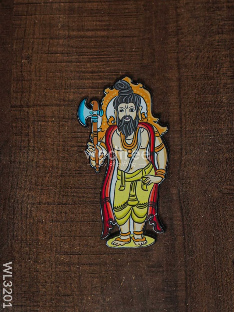 Dasavatharam Fridge Magnet Set - Wl3201 Wooden Decor