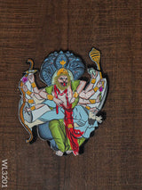 Dasavatharam Fridge Magnet Set - Wl3201 Wooden Decor