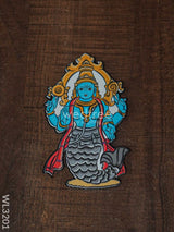 Dasavatharam Fridge Magnet Set - Wl3201 Wooden Decor