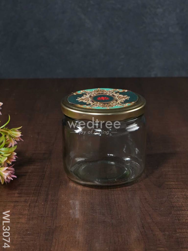 Decorative 2 Jar Dry Fruit Box - Wl3074