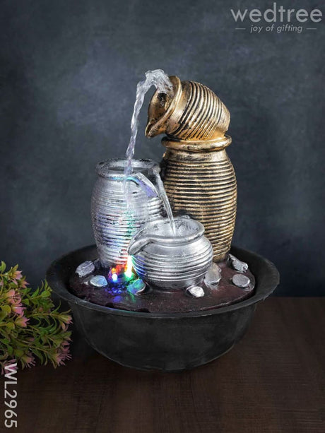 Decorative 4 Pot Fountain - Wl2965 Water Fountain