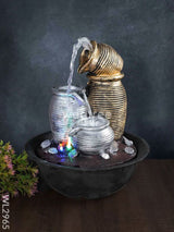 Decorative 4 Pot Fountain - Wl2965 Water Fountain