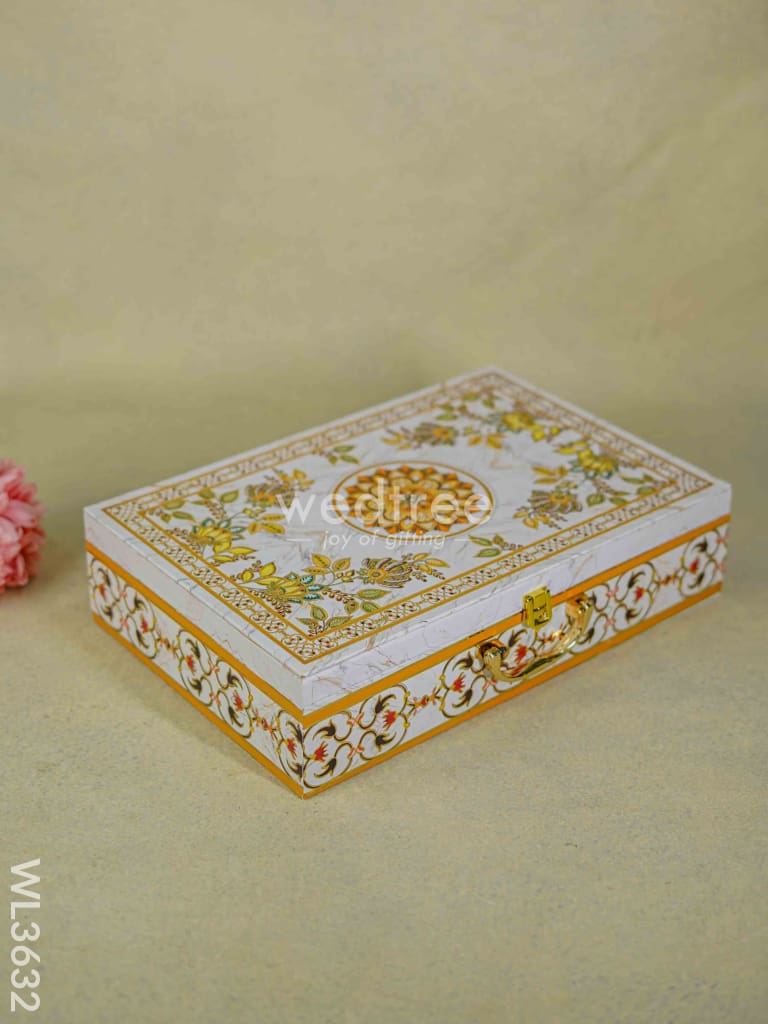 Decorative 6 Jar Dry Fruit Box - Wl3632