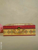 Decorative Deer Designed 4 Jar Dry Fruit Box - Wl3631